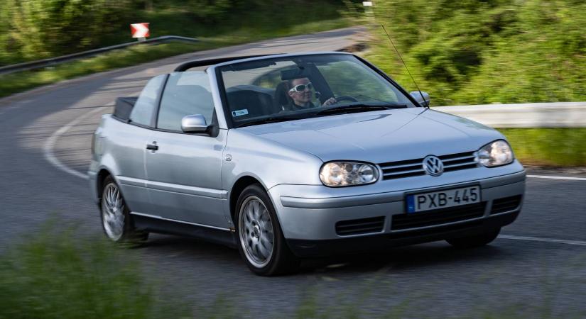 Hagyj időt az élményekre! - Használttesyt: Volkswagen Golf Cabriolet 1.6 – 2000.