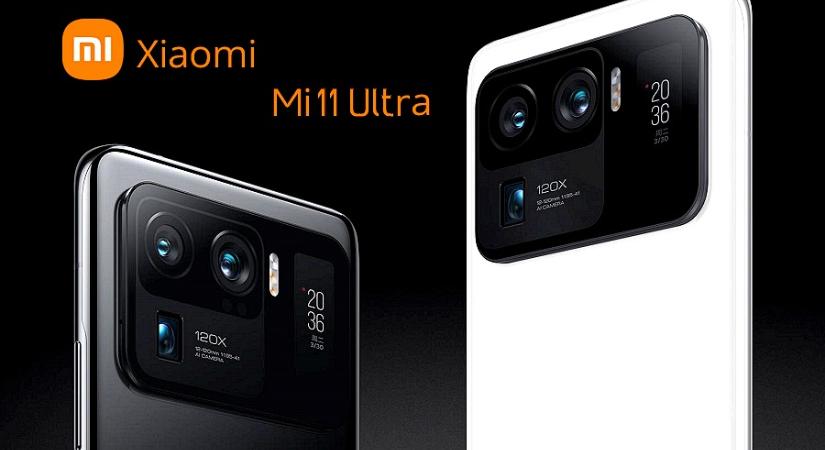 Xiaomi Mi extrém mobiltelefon a 11 Ultra modell