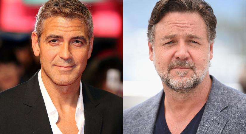 Már nem titok: George Clooney és Russell Crowe ki nem állhatja egymást