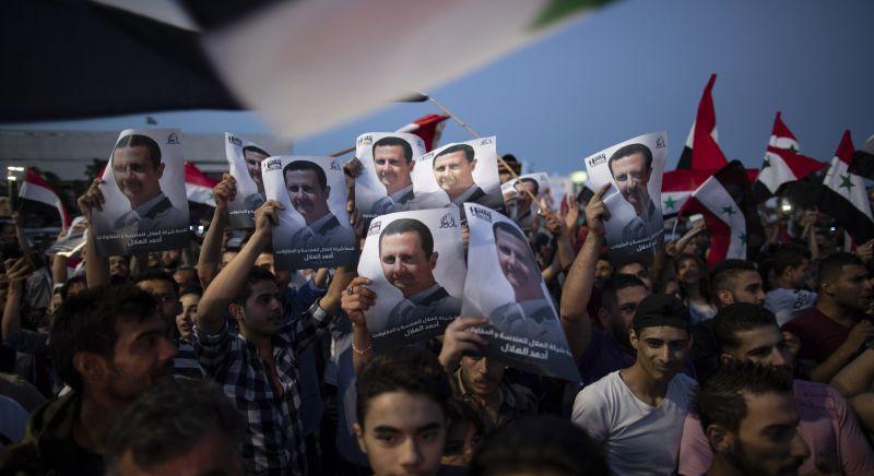 Aszad hozta a diktátorok formáját: óriási többséggel nyerte a választást