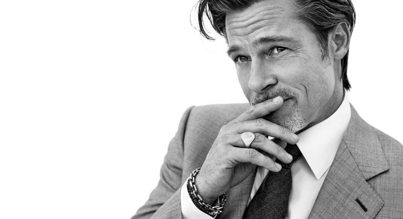 Brad Pitt az Oscar-gálán csajozott be