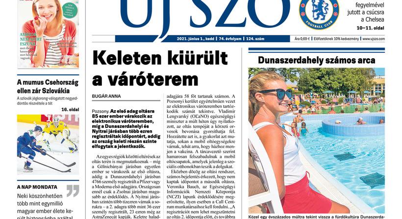 Miről ír a keddi Új Szó?