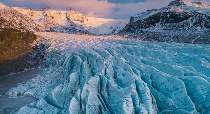Másfél budapestnyi területről tűnt el a jég Izlandon
