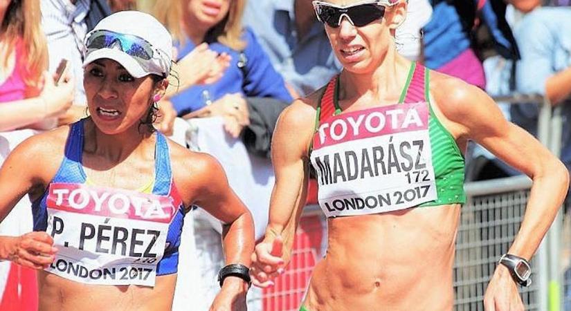 Atlétika: Madarász Viktória kimagasló eredményt ért el 3000 m gyaloglásban