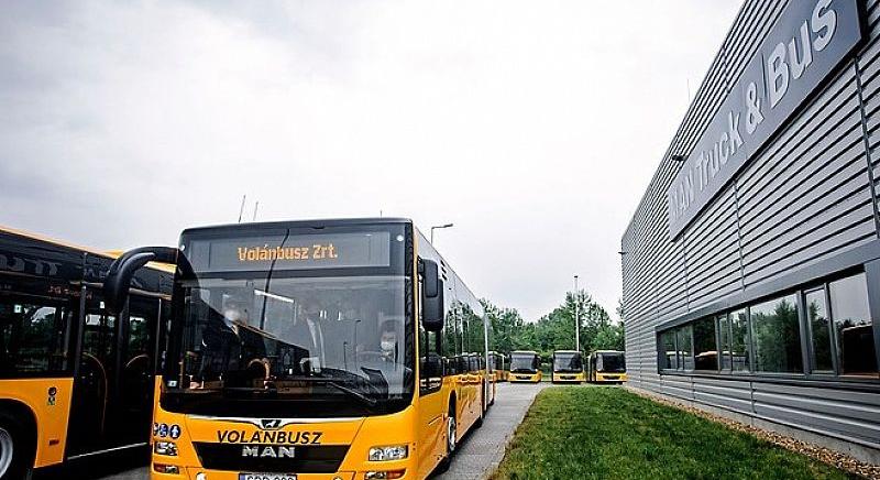 MAN buszokkal bővült a Volánbusz-flotta