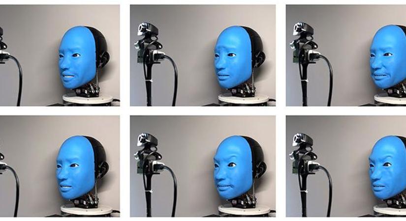 Készül az emberarcú robot, ami grimaszol a hülyeségre és visszamosolyog rád