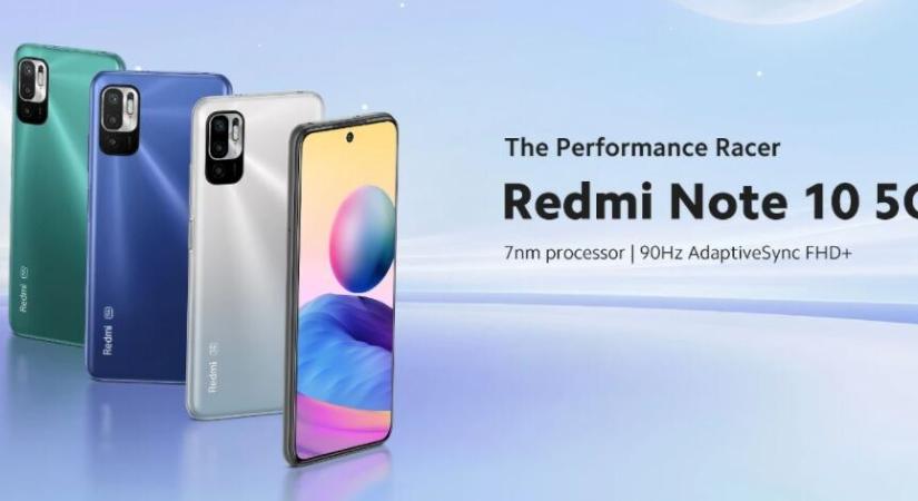 5G-s modell érkezett a Redmi Note 10 szériába