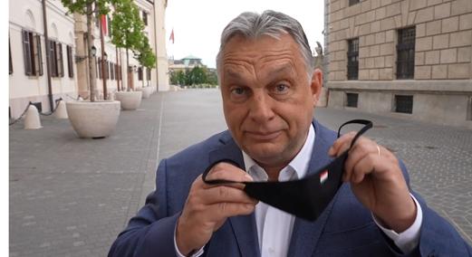 Orbán videóban búcsúzott a járványtól