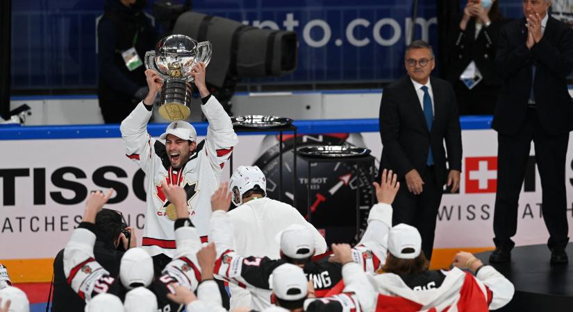 A csoportból alig továbbjutó Kanada nyerte a jégkorong-világbajnokságot