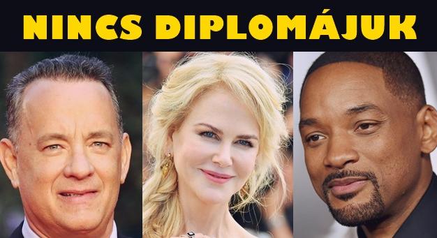 10 sikeres hollywoodi sztár, akinek nincs diplomája