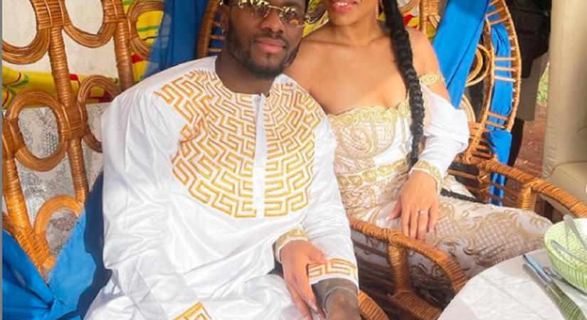 Hagyományos afrikai öltözetben házasodott meg a Fradi focistája - videó