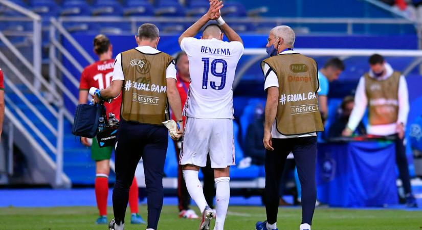 Eb 2020: kiderült, milyen súlyos Benzema sérülése