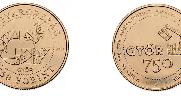 750 forint névértékű érmét bocsát ki a jegybank