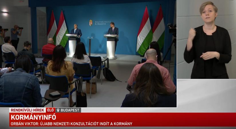 Orbán Viktor meghirdette a következő nemzeti konzultációt, a 200 ezres minimálbérről is kérdez a kormány