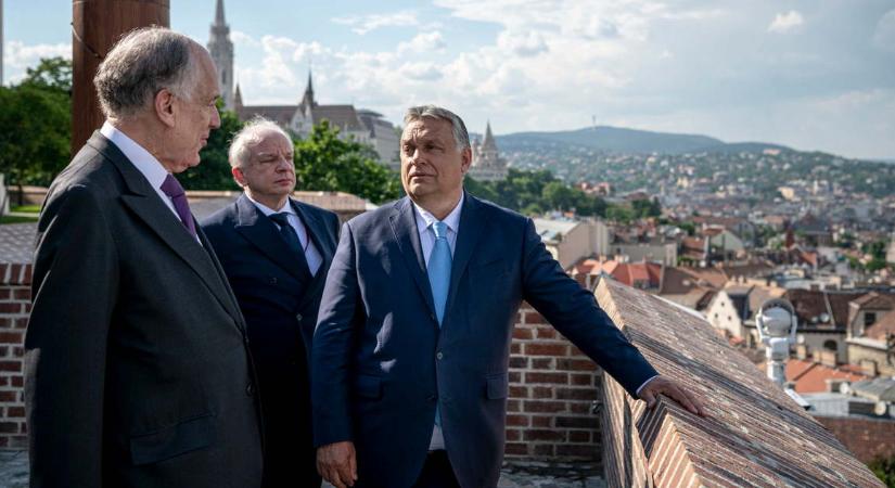 Orbán Viktor fogadta a Zsidó Világkongresszus elnökét