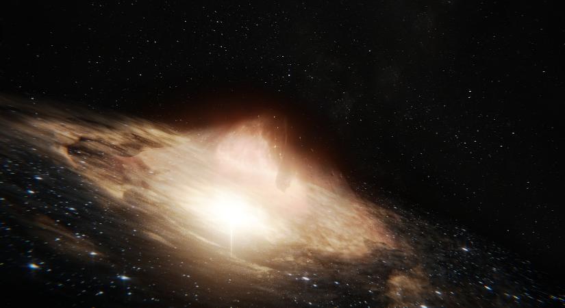 Nem tudni biztosan, miért villog egy titokzatos óriáscsillag a Galaxisunk közepén