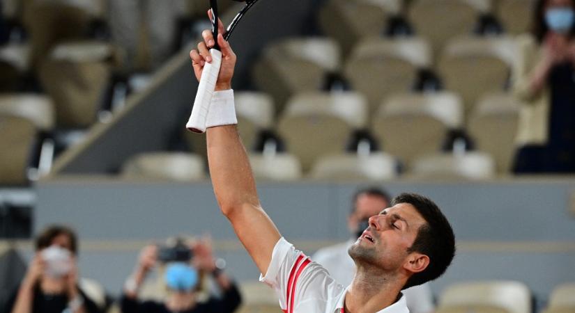 Novak Djokovic győzelme tizenkétszer ritkább mint a Holdon járni