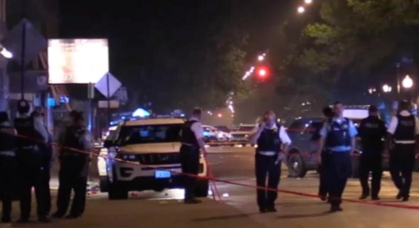 Lövöldözés Chicagóban: Kilencen megsérültek, egy ember meghalt