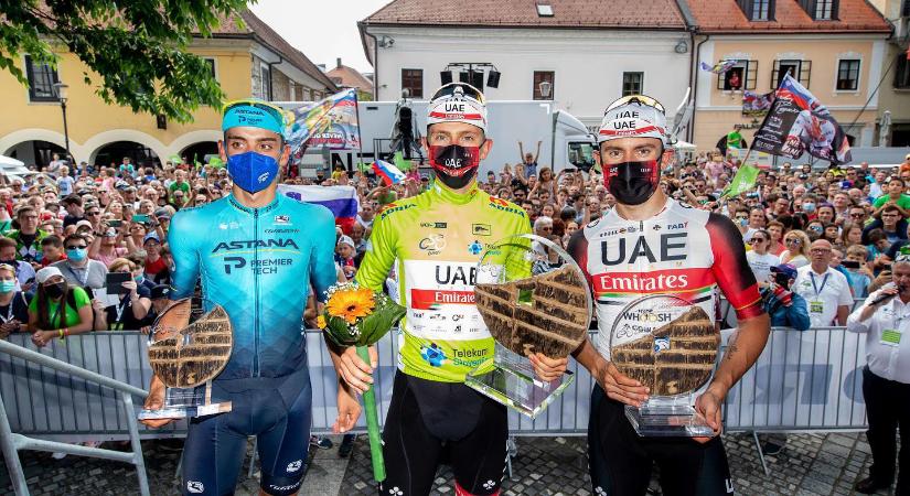 Tadej Pogacar a Tour de France címvédője nyerte a szlovén körversenyt