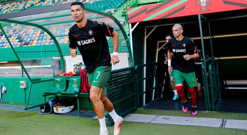 Cristiano Ronaldo üzent a magyar szurkolóknak a keddi Eb-meccs előtt