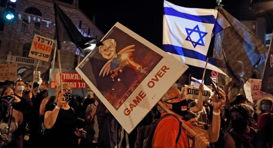 Netanjahu hívei zászlós felvonulást szerveznek Jeruzsálemben, a Hamász "harag napját" hirdetett
