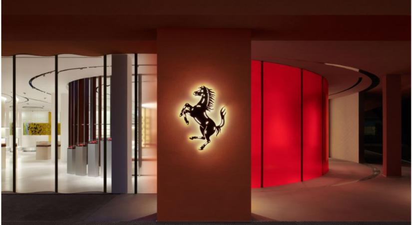 Ferrari prémium koncepciós üzletnyitás