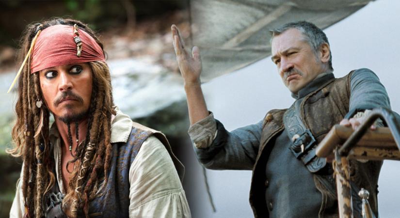 Hát ezért nem Robert De Niro alakította Jack Sparrow-t