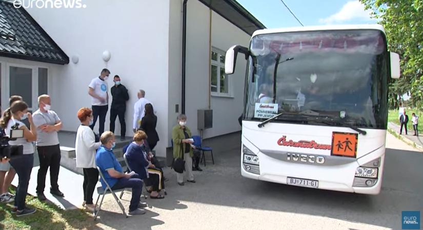 COVID-buszok járják Horvátországot