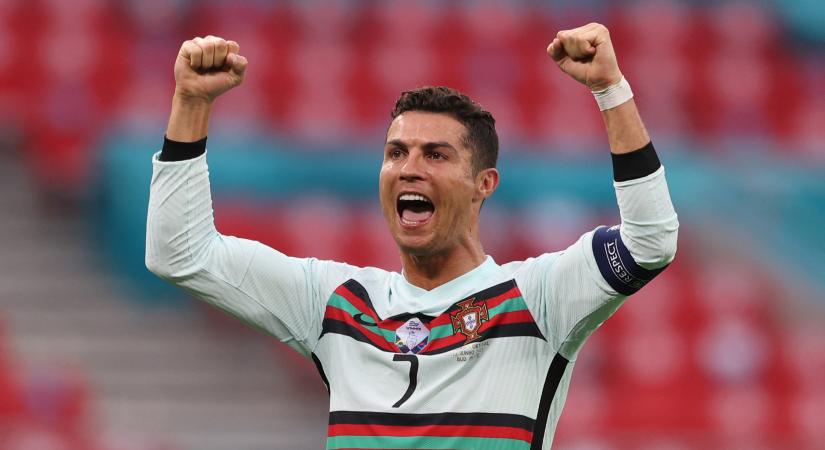 Cristiano Ronaldo a magyarok ellen lett minden idők legjobb Eb-góllövője