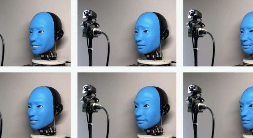 EVA a robot képes azonosítani és leutánozni az emberek arckifejezéseit