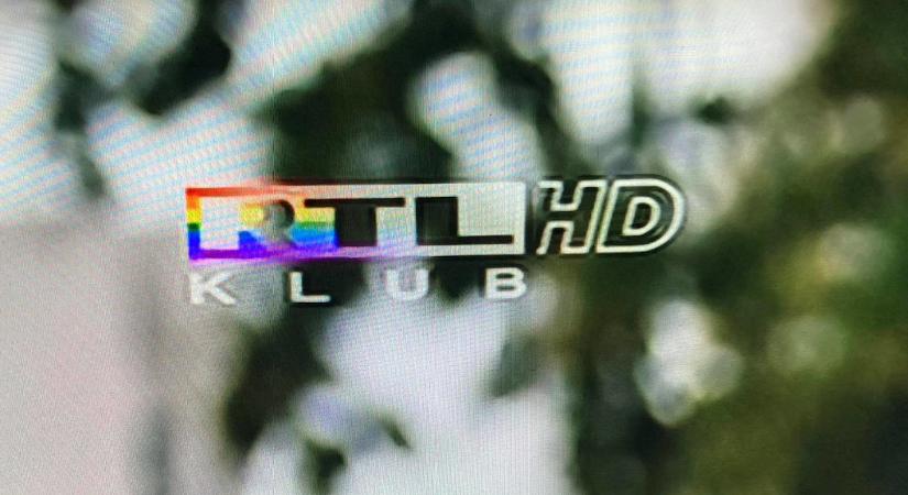 A szivárvány színeibe öltöztették az RTL Klub logóját