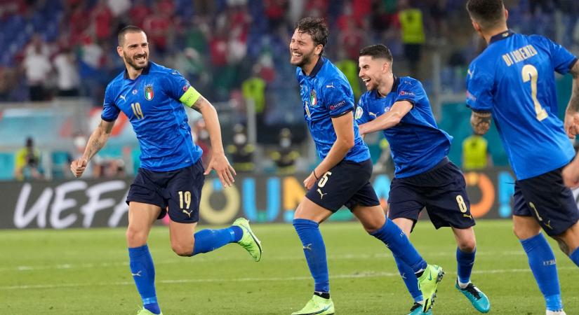 Megvan az első továbbjutó, Olaszország 3-0-val robogott át Svájcon is