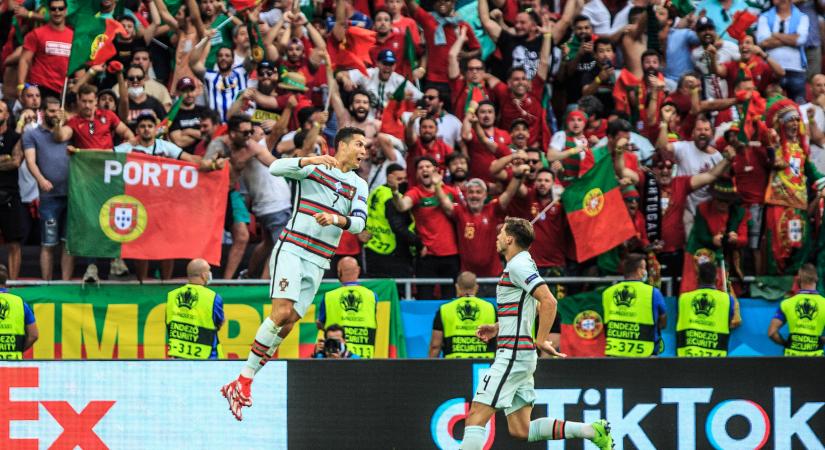 Budapestről köszöntötte fel a fiát Cristiano Ronaldo - fotók