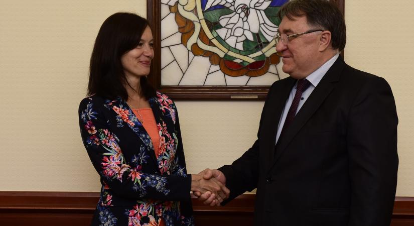 Szolnokra látogatott az észt nagykövet
