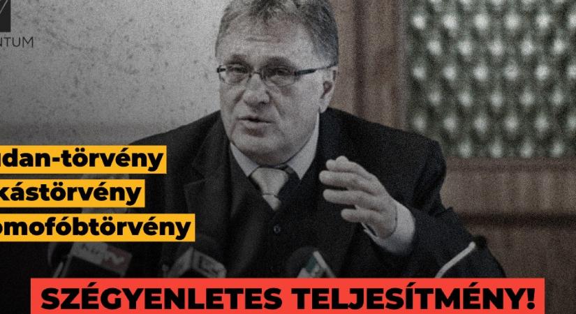 Varga Zoltán: Szégyenletes teljesítményt nyújtott Vécsey László a parlamentben!