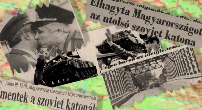 „Kisfiam, nézd! Kimennek az oroszok!” – Harminc éve hagyta el az utolsó szovjet katona Magyarországot