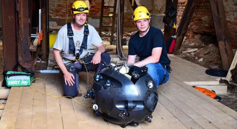 Geológiai kutatások robottechnikával az aknaszlatinai sóbányában