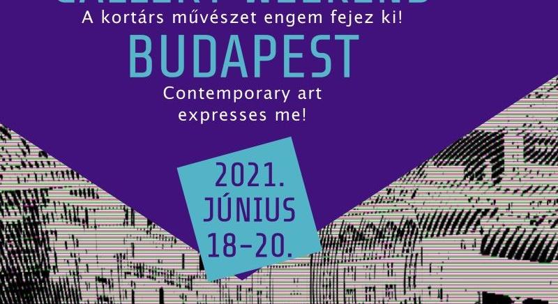 Elkezdődött a Gallery Weekend Budapest 2021 kortárs képzőművészeti fesztivál