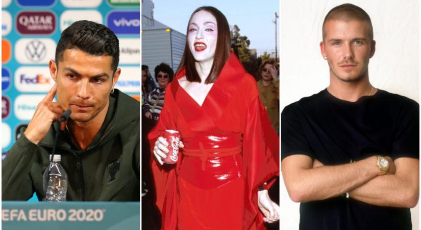 Nem Ronaldo az egyetlen, aki kibabrált egy világhírű márkával, David Beckham haja és Madonna klipje is problémás volt