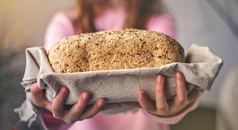 Bögrés kenyér recept egyszerűen: Bögrés házi kenyér, bögrés dagasztás nélküli kenyér