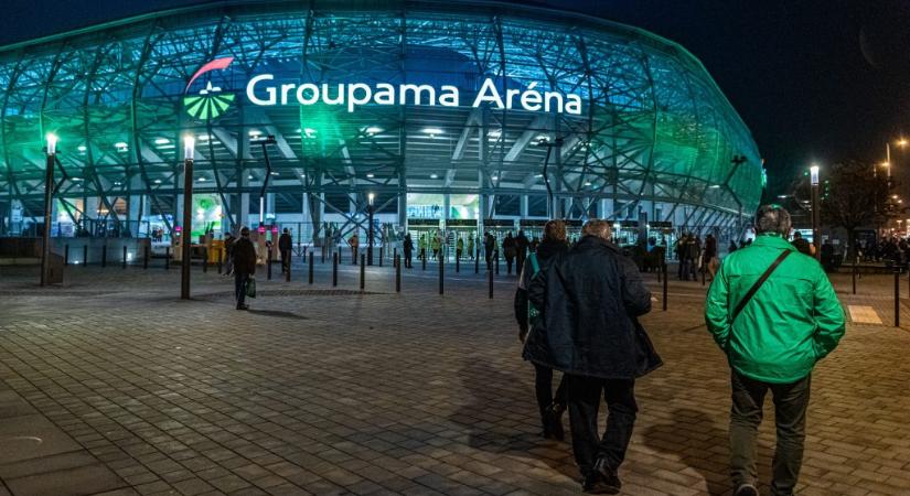 Nemzeti színű kivilágítást kap a Groupama Aréna a szerdai német–magyar idejére