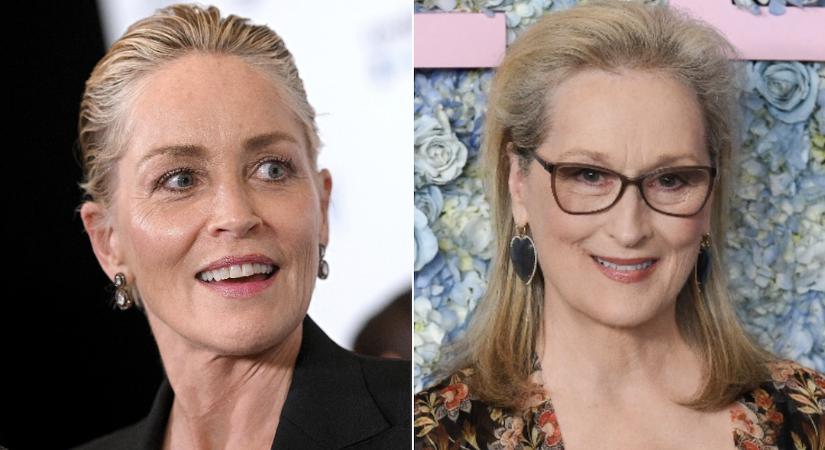 Sharon Stone szerint Meryl Streepet túlértékelt, vannak rajta kívül más tehetséges színésznők is