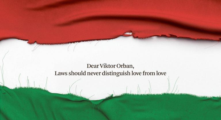 Szivárványos oldalon üzent Orbán Viktornak egy belga lap főszerkesztője
