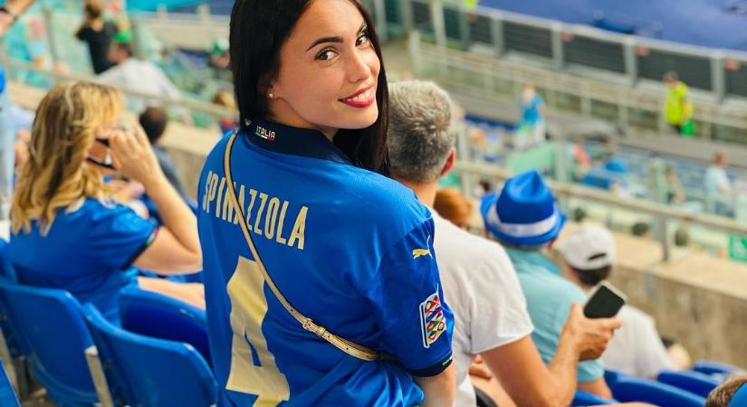 Hamisítatlan olasz szépség biztatja az esti negyeddöntőn az olaszok sztárját