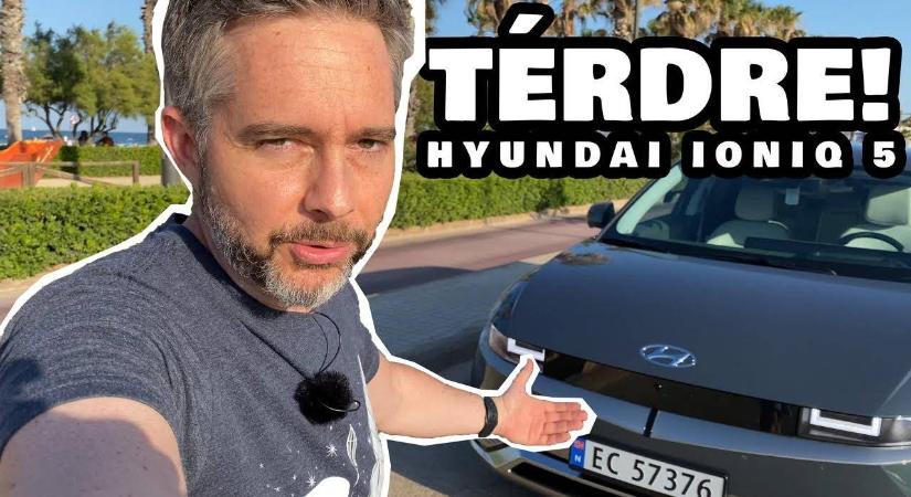 Videón a Tesla-gyilkos-gyilkos Hyundai IONIQ 5