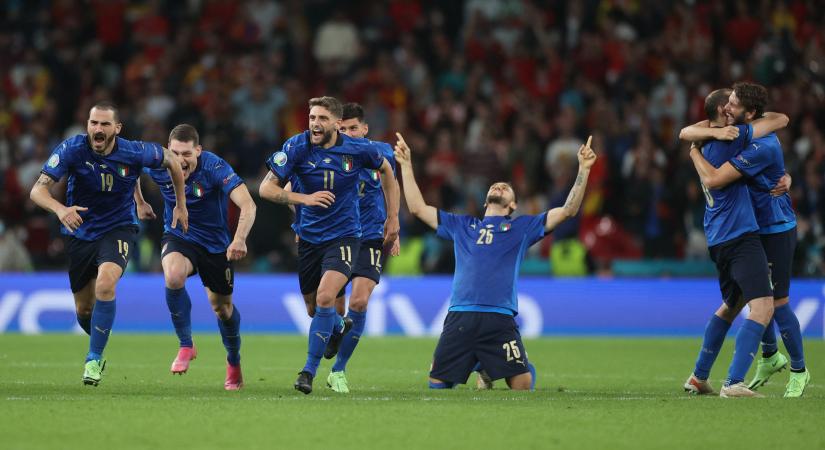 EURO 2020: micsoda oroszlánok, olasz az Isten - hatalmas az öröm Olaszországban