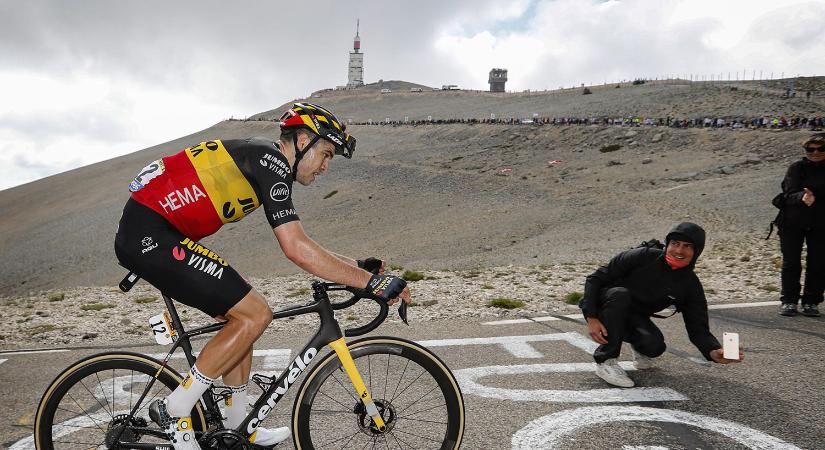 Wout van Aert nyerte a Tour de France 11. szakaszát a Mont Ventoux-on