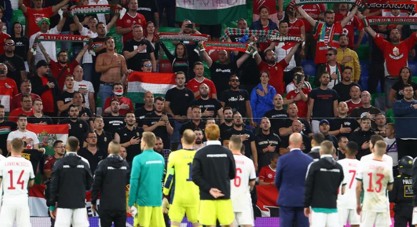 Az UEFA három zárt kapus meccsel büntette a magyar válogatottat