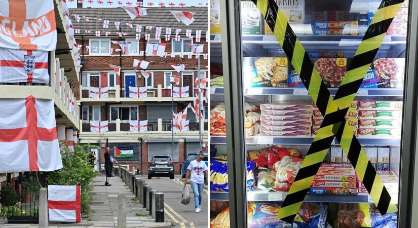 Az Eb döntő előtt elzárta az olasz élelmiszereket a vásárlói elől egy angol boltos