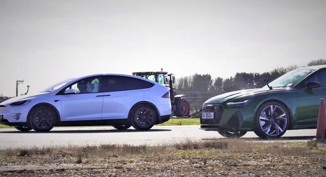 Vajon legyorsulja az Audi a Teslát? Ebből a videóból kiderül!